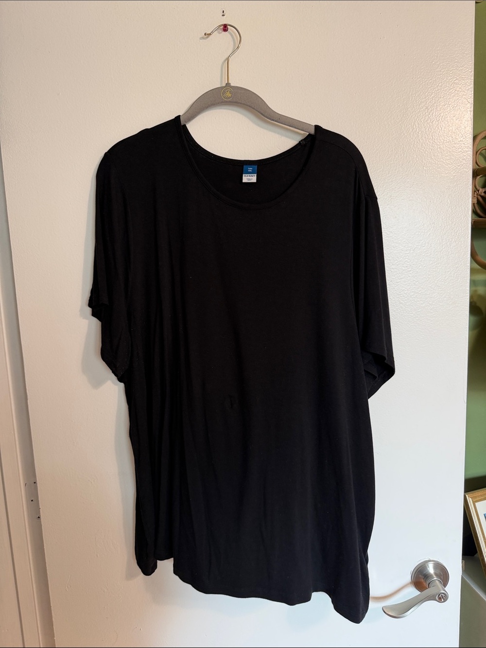 Classic Black Womens Luxe Shirt